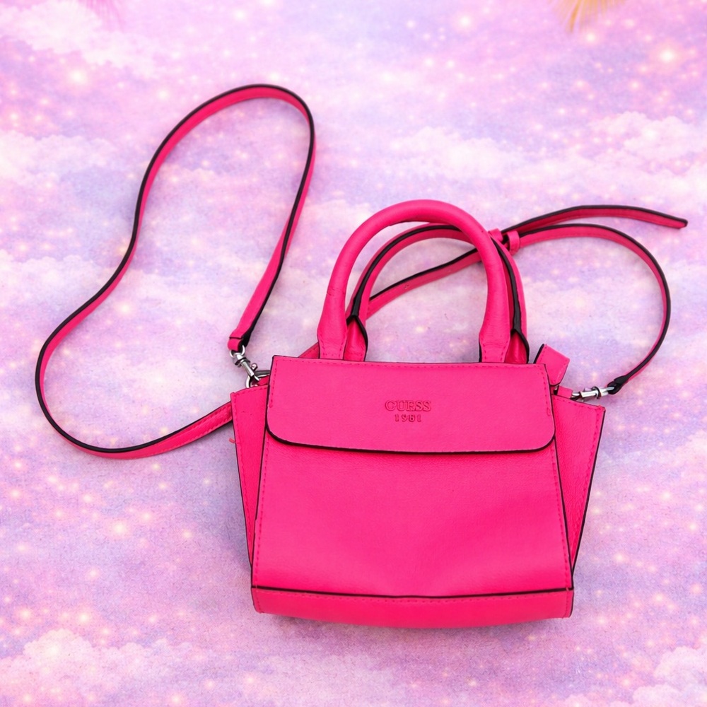 GUESS Vibrant Pink Mini Bag